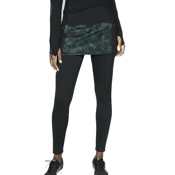 Athleta Pants - Athleta Frost High Traverse 2 in 1 Tight with Skirt in Abyss Size XXS - NWOT